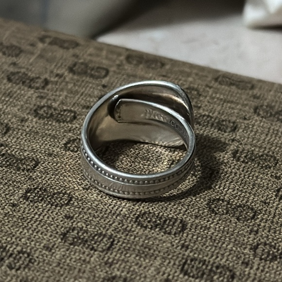 Vintage Ring-Silver-Repurposed Oneida Flatware - Picture 11 of 16